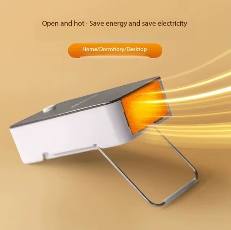 New Small Electric Heater Desktop Hand Warmer Space Warm Air Blower Mini Fan Heater Portable Home Heaters Winter Heating Fan
